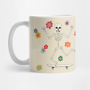 Skater Skeleton Mug